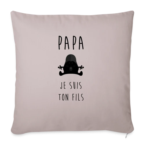 T-shirt Iconique "Je suis ton père" - Cadeau Papa - Housse de coussin décorative 45 x 45 cm