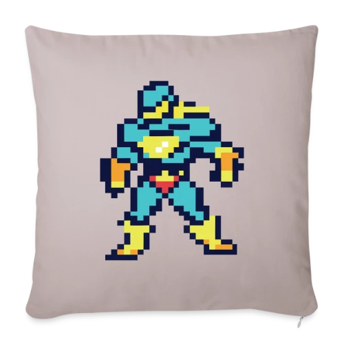 Super-Héros Rétro Sammy - Housse de coussin décorative 45 x 45 cm