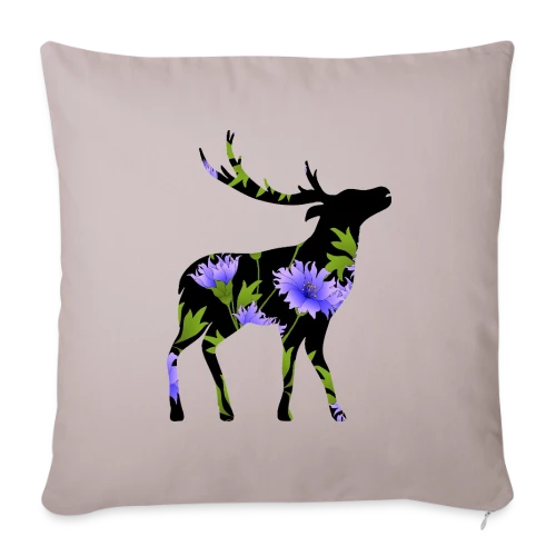 L'Année 1808 - Style Vintage - Housse de coussin décorative 45 x 45 cm