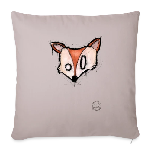 Renard Stylisé K-nimals - Housse de coussin décorative 45 x 45 cm