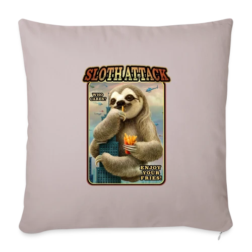 Assaut du Paresseux Géant : Chapitre 1 - Housse de coussin décorative 45 x 45 cm