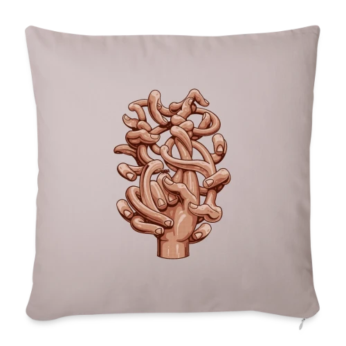 Chasse à la Mouche - Housse de coussin décorative 45 x 45 cm