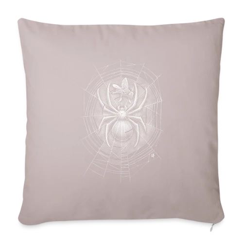 Toile d'Araignée Mystérieuse - Housse de coussin décorative 45 x 45 cm