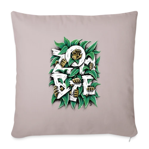 ZOMBIE : Les Griffes Végétales - Housse de coussin décorative 45 x 45 cm