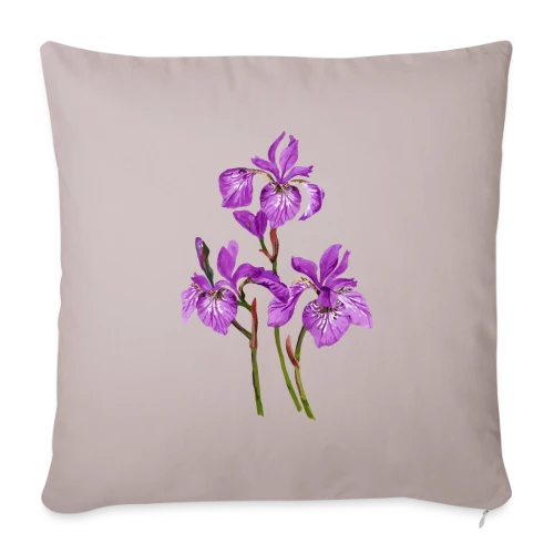 Éclat Floral - Housse de coussin décorative 45 x 45 cm