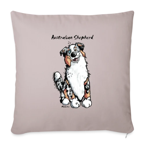 Berger Australien Amusant - Housse de coussin décorative 45 x 45 cm