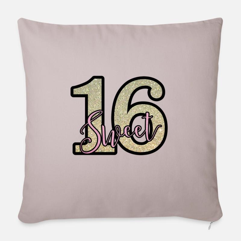Sweet16 Version 2 - Housse de coussin décorative 45 x 45 cm - taupe clair