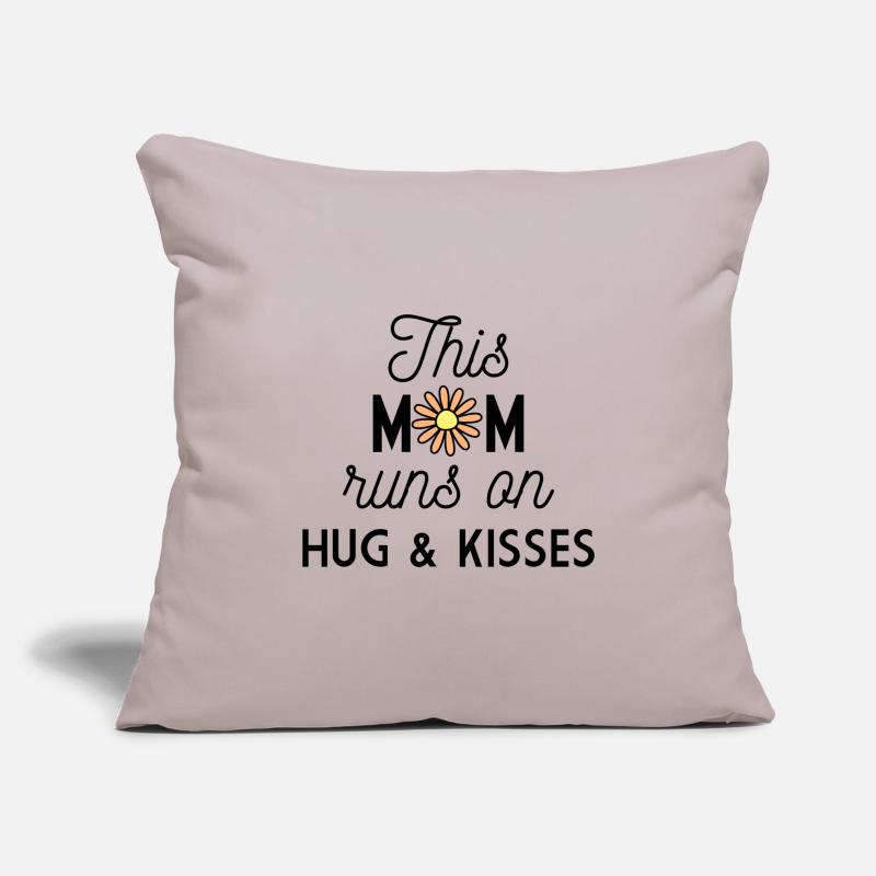 Muttertag, Mutter, Geschenk, Geschenkidee Sofakissenbezug 45 x 45 cm