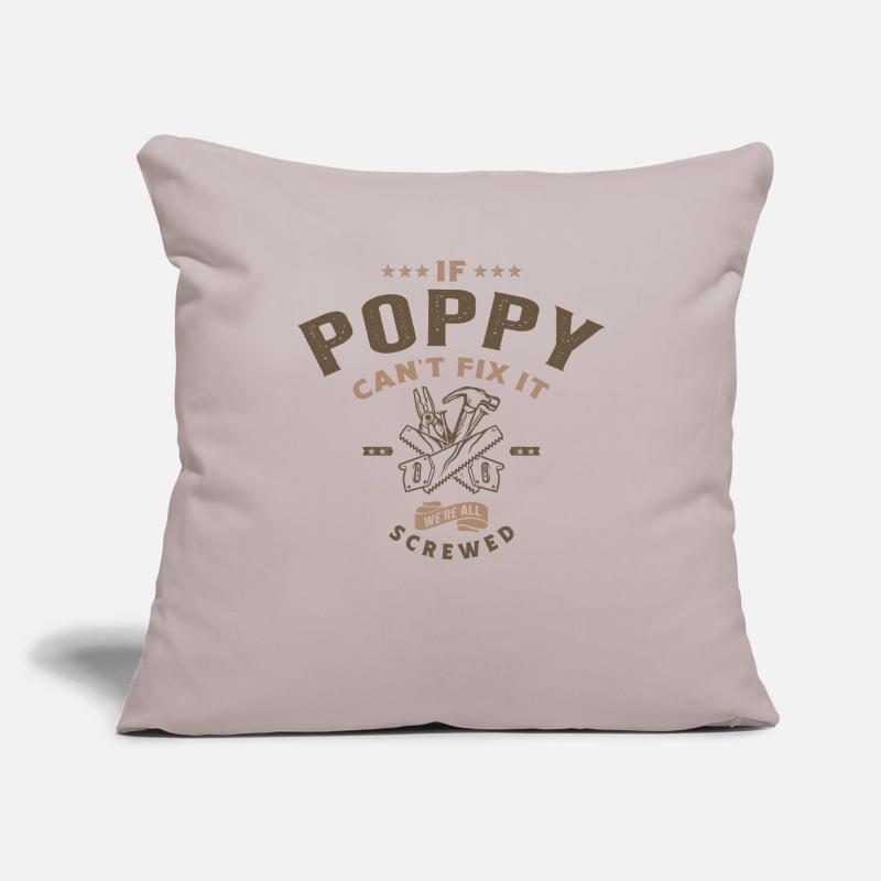 Pop-Pop Knows Everything Sofa pillowcase 17,3'' x 17,3'' (45 x 45 cm)