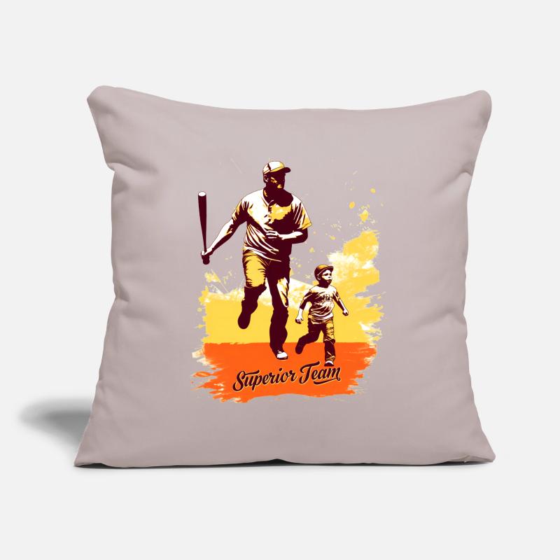 Baseball Vatertag Muttertag Geschenkidee Sofakissenbezug 45 x 45 cm