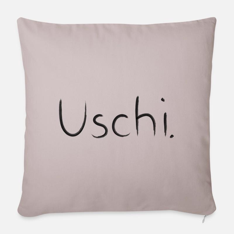 Uschi - Sofakissenbezug 45 x 45 cm - helles Taupe
