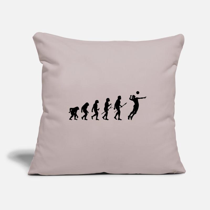 volleyball evolution Sofakissenbezug 45 x 45 cm