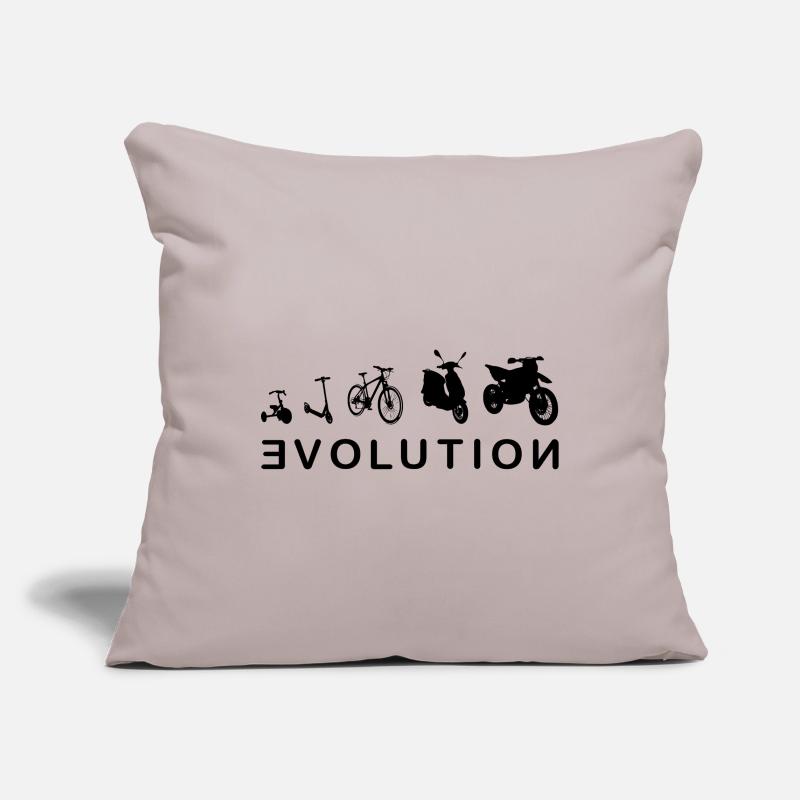 Evolution Biker 1- Motorrad Cross Enduro Sofakissenbezug 45 x 45 cm