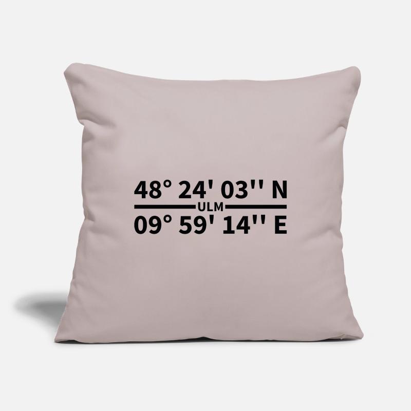 Ulm coordinates Sofa pillowcase 17,3'' x 17,3'' (45 x 45 cm)