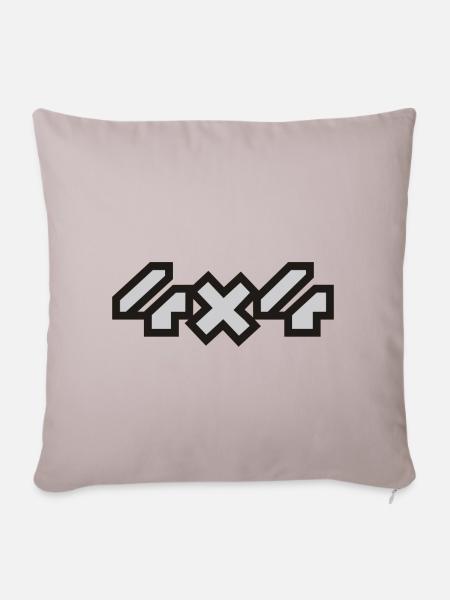 Für alle großen Jungs - Sofakissenbezug 45 x 45 cm - helles Taupe