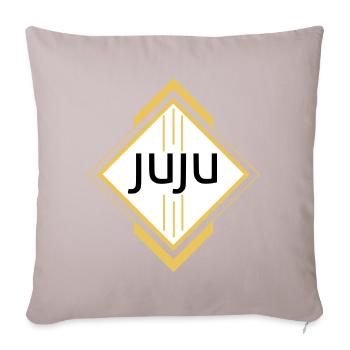 Juju - Sofa pillowcase 17,3'' x 17,3'' (45 x 45 cm) - light taupe - Front