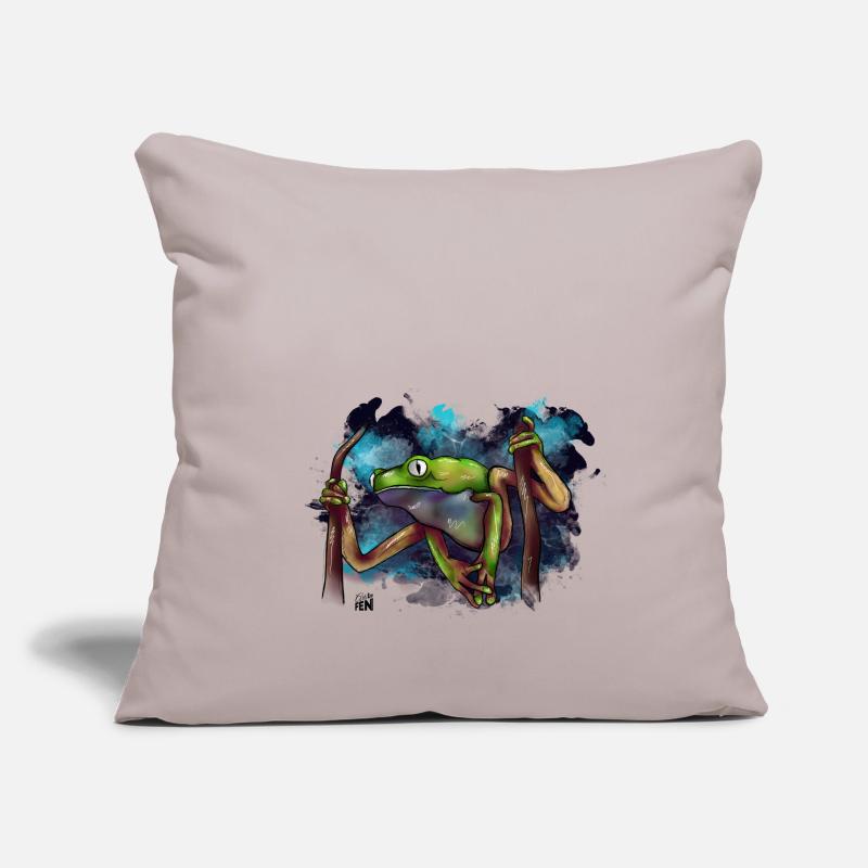 Frosch-Split Sofakissenbezug 45 x 45 cm
