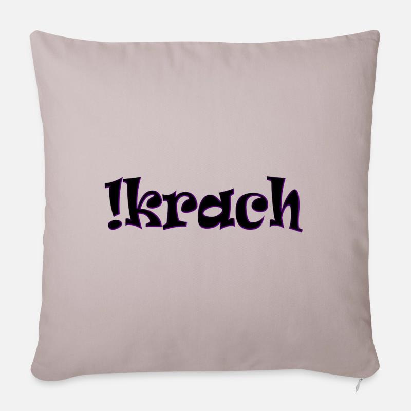 Krach - Sofakissenbezug 45 x 45 cm - helles Taupe