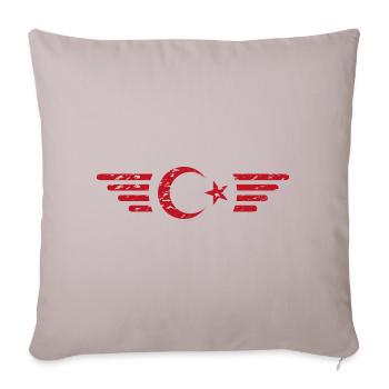 I love Turkey Türkiye - Sofa pillowcase 17,3'' x 17,3'' (45 x 45 cm) - light taupe - Front