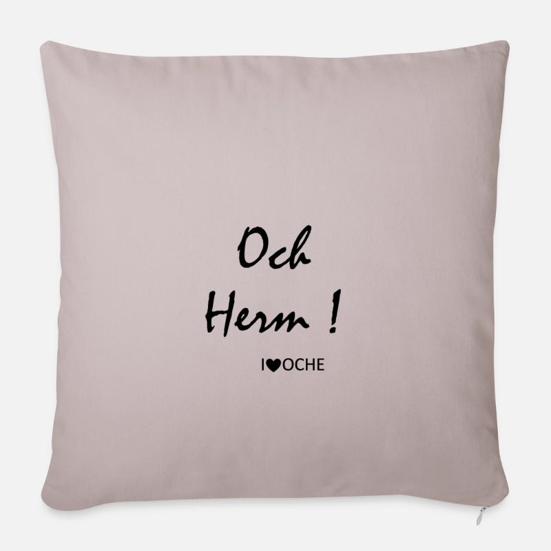 Och herm - Sofakissenbezug 45 x 45 cm - helles Taupe