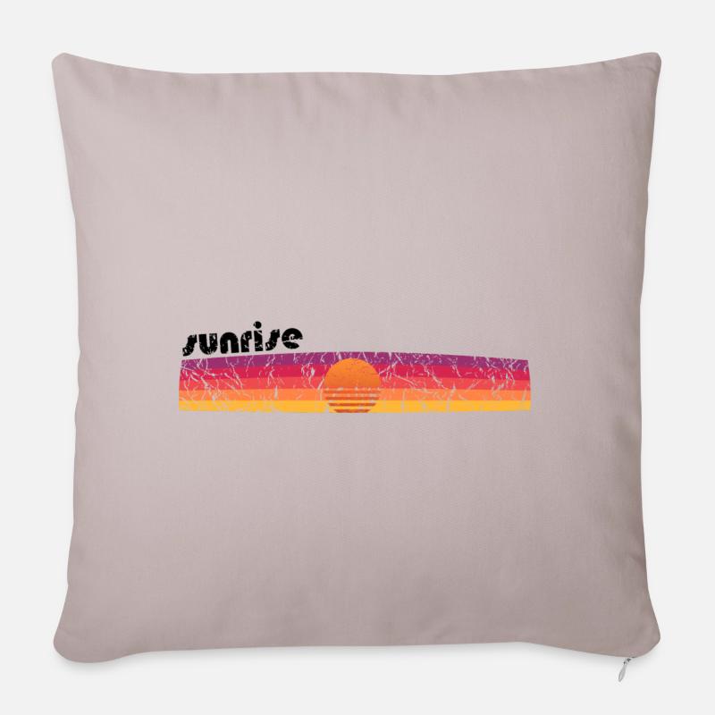 Sunrise - Sofakissenbezug 45 x 45 cm - helles Taupe