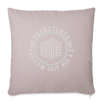 Haardtliner Palatinat T-shirt cadeau cap à - Housse de coussin décorative 45 x 45 cm - taupe clair - Devant