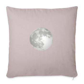 moon - Sofa pillowcase 17,3'' x 17,3'' (45 x 45 cm) - light taupe - Front
