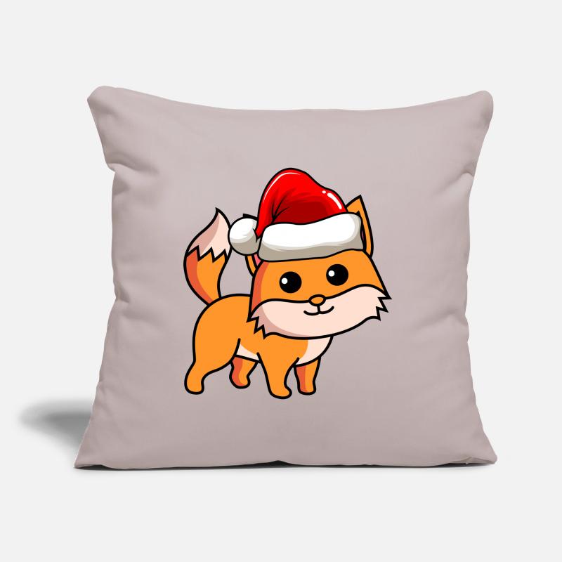 Fuchs Comic Christmas Sofa pillowcase 17,3'' x 17,3'' (45 x 45 cm)
