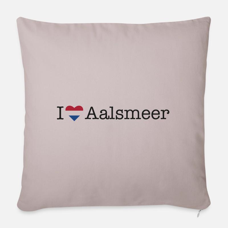 J’adore Aalsmeer - Housse de coussin décorative 45 x 45 cm - taupe clair
