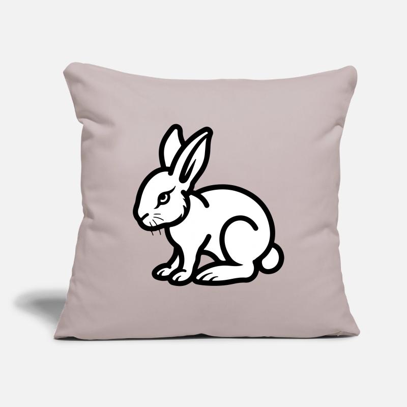 Bunny Easter Sofa pillowcase 17,3'' x 17,3'' (45 x 45 cm)