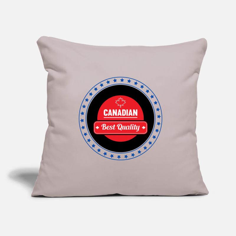 Canada, maple leaf. Sofa pillowcase 17,3'' x 17,3'' (45 x 45 cm)