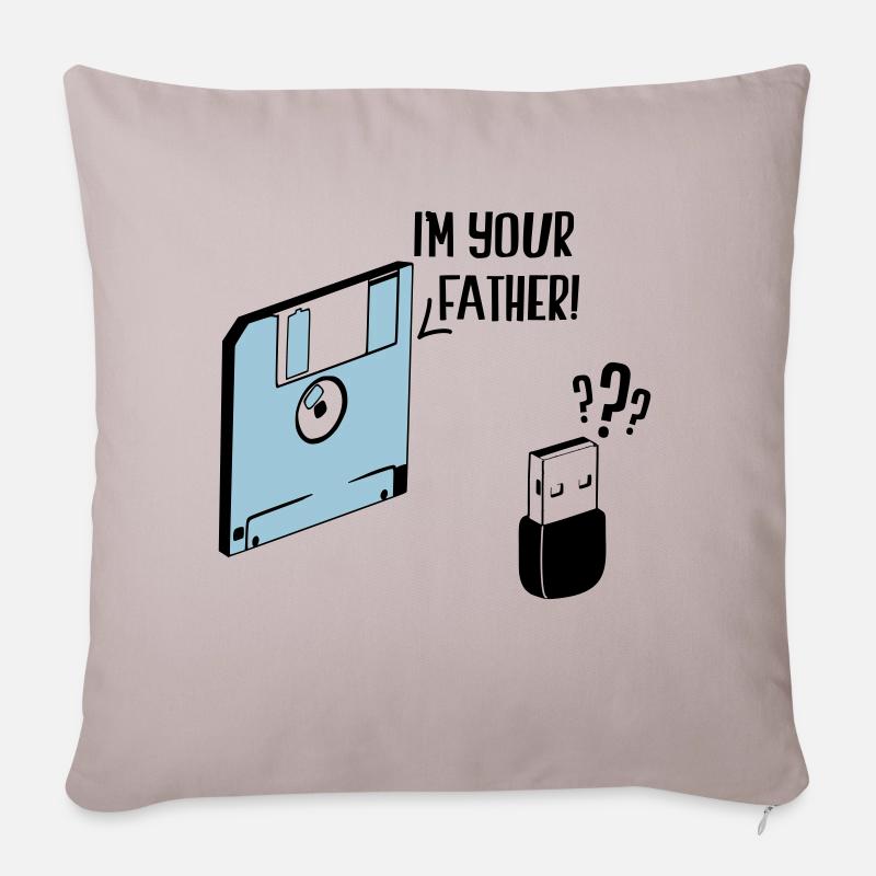 I'm your father - Housse de coussin décorative 45 x 45 cm - taupe clair