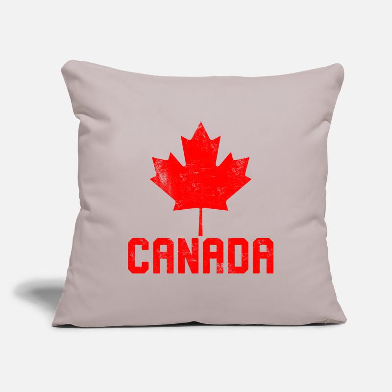 Maple Leaf Flag Canada Sofa pillowcase 17,3'' x 17,3'' (45 x 45 cm)