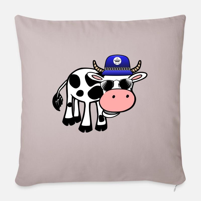 Bulle - Sofakissenbezug 45 x 45 cm - helles Taupe