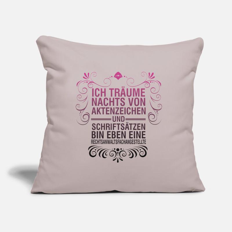 Rechtsanwaltsfachangestellte Sprüche/ Refa Sprüche Sofakissenbezug 45 x 45 cm