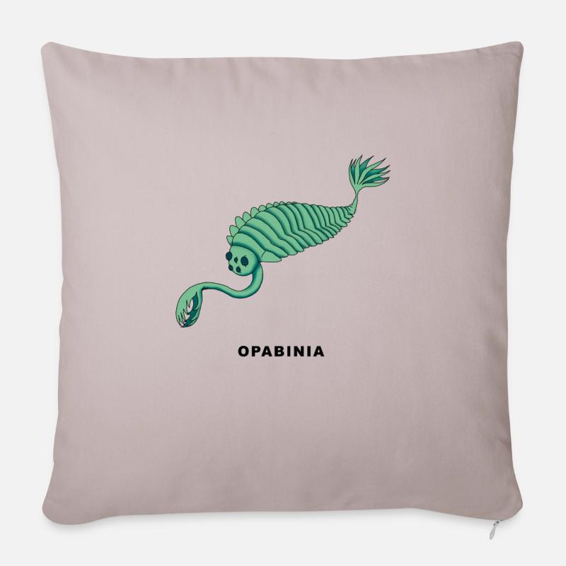 OPABINIA - Sofakissenbezug 45 x 45 cm - helles Taupe