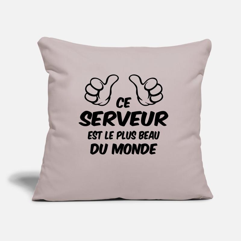 BESTER SERVER Sofakissenbezug 45 x 45 cm