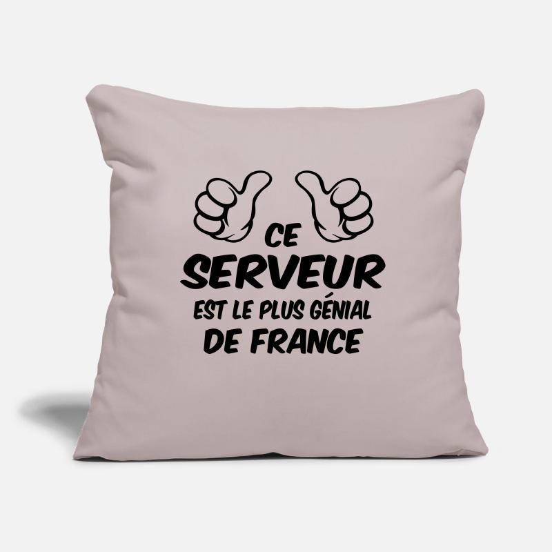 BESTER SERVER Sofakissenbezug 45 x 45 cm