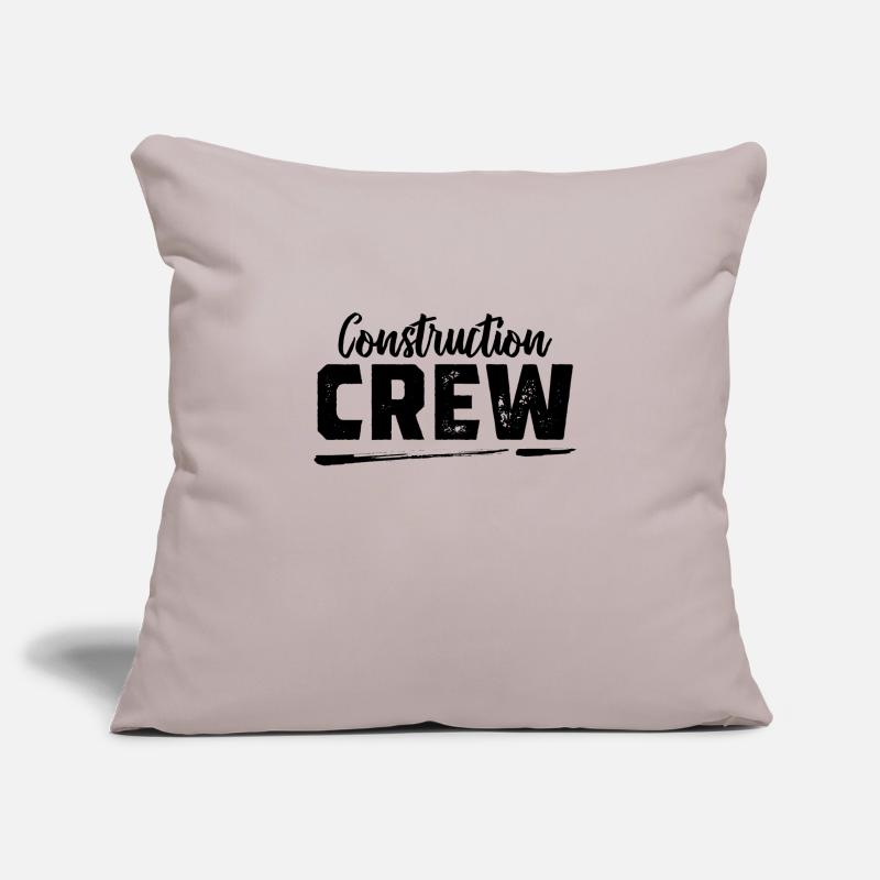 Construction workers Construction workers Construction workers Construction workers Sofa pillowcase 17,3'' x 17,3'' (45 x 45 cm)