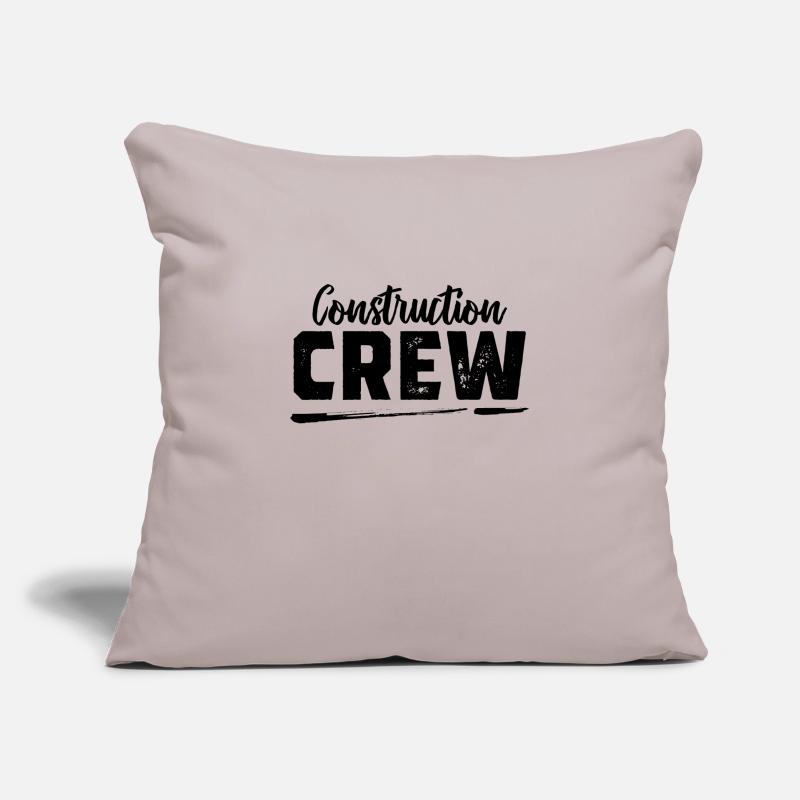 Construction workers Construction workers Construction workers Construction workers Sofa pillowcase 17,3'' x 17,3'' (45 x 45 cm)