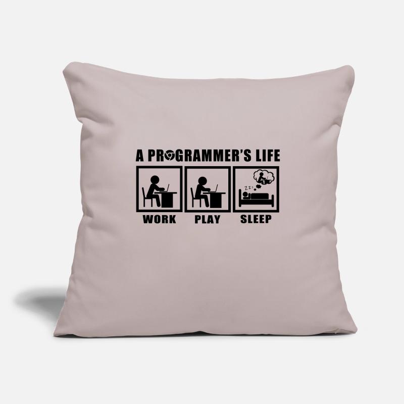 Programmierer Sofakissenbezug 45 x 45 cm