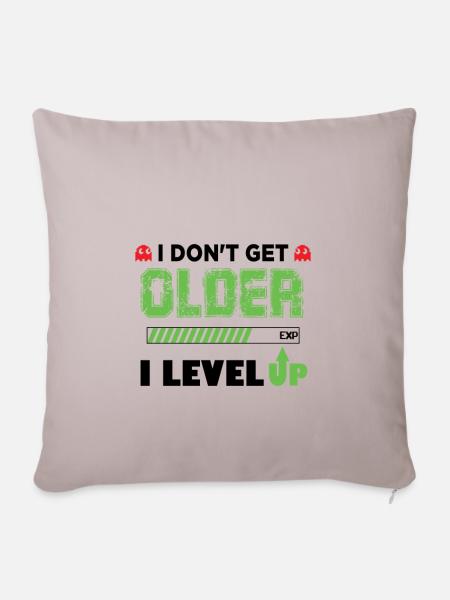 I level up - Sofakissenbezug 45 x 45 cm - helles Taupe