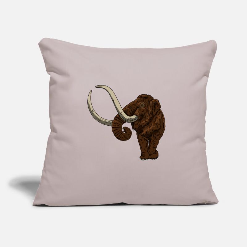 Mammoth from Ice Age gift idea for extinct Sofa pillowcase 17,3'' x 17,3'' (45 x 45 cm)