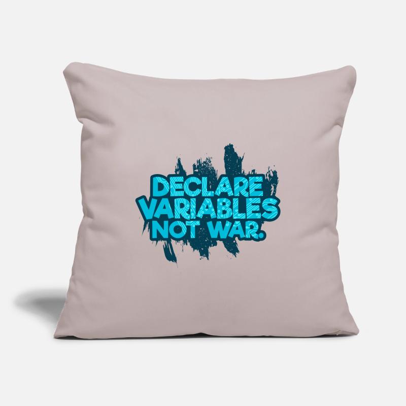 Programmation Housse de coussin décorative 45 x 45 cm