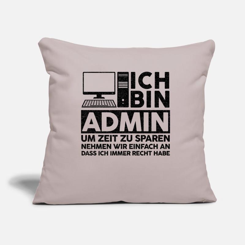 Admin IT Experte Informatik Informatik Lustige Spr Sofakissenbezug 45 x 45 cm