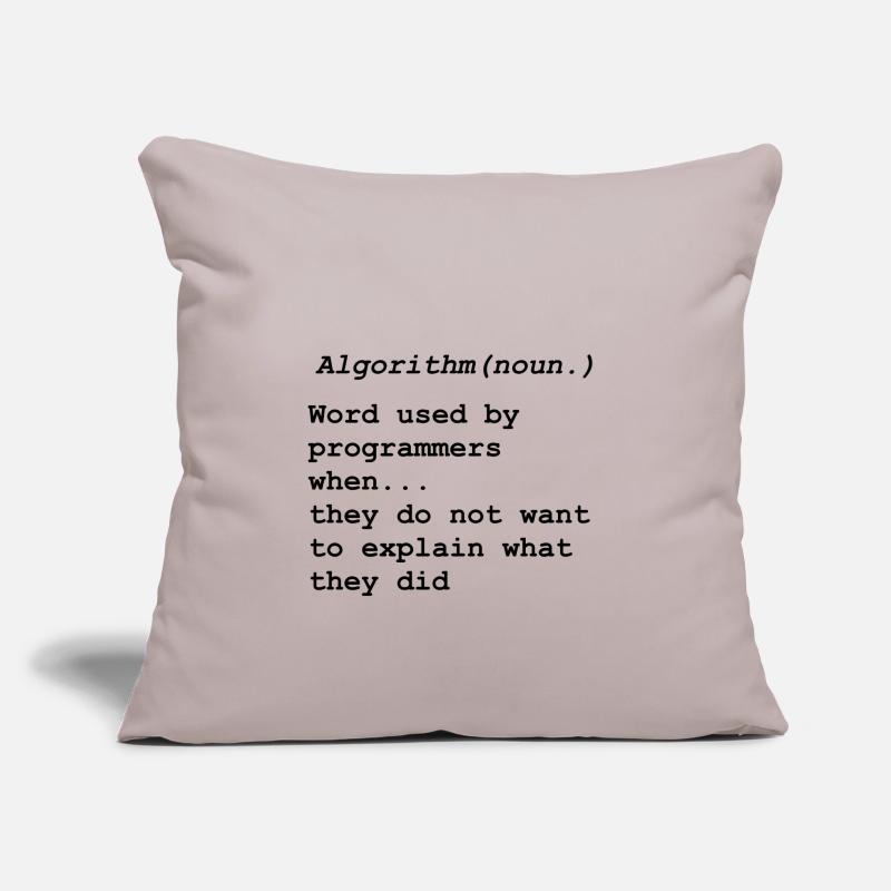 Programming Programmierer Informatiker Informatik Sofakissenbezug 45 x 45 cm