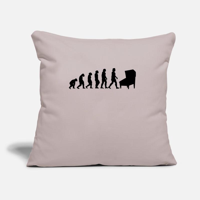 Pinball Evolution Pinball Machine Flipper Gift Sofa pillowcase 17,3'' x 17,3'' (45 x 45 cm)