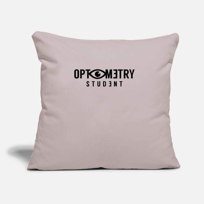 Optician Optics Optometrist Optometrist Optometry Optometry Sofa pillowcase 17,3'' x 17,3'' (45 x 45 cm)