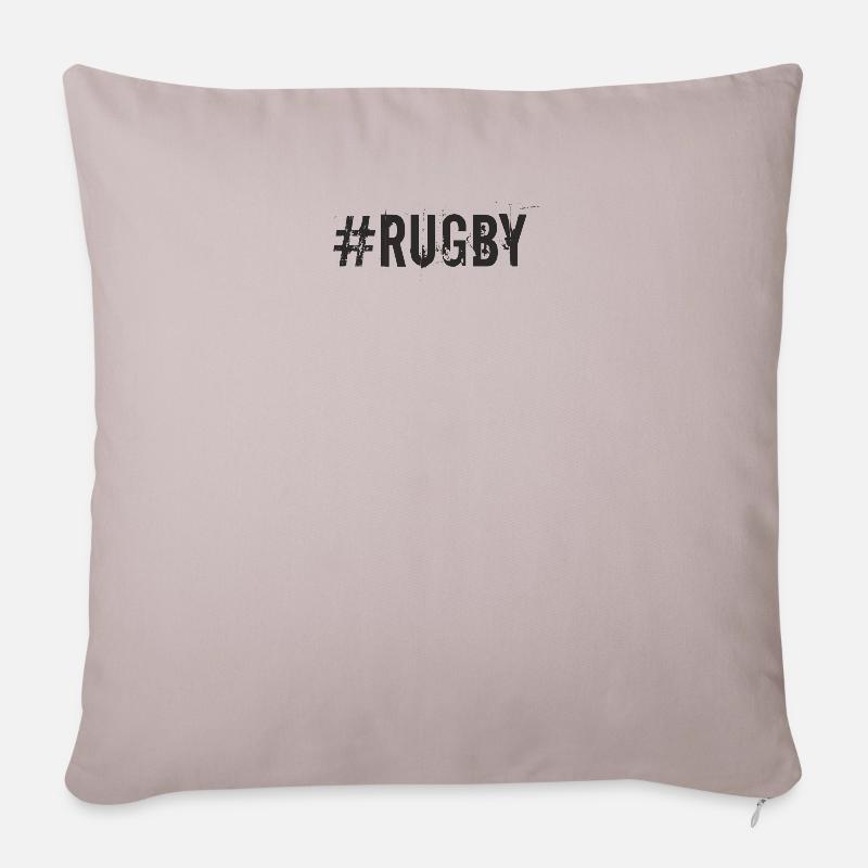 Rugby - #Rugby - Sofakissenbezug 45 x 45 cm - helles Taupe