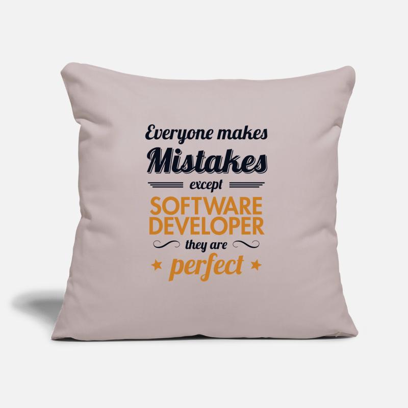 Software Developer are Perfect Full Stack Sofa pillowcase 17,3'' x 17,3'' (45 x 45 cm)